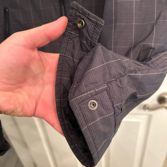 Men's Gray Checkered Zip Jacket Paul & Shark - Picture 9 of 16